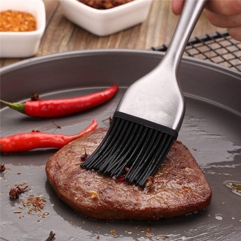 Pędzel silikonowy do grilla ciast żaroodporny stalowa rączka [22250000733]